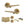Senza Pari Darrio Door Handle Pack (Bathroom Set - 3