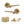 Senza Pari Darrio Door Handle Pack (Latch Set - 2.5