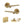 Senza Pari Darrio Door Handle Pack (Latch Set - 3