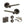Senza Pari Darrio Door Handle Pack (3 Lever Lock Set - 3