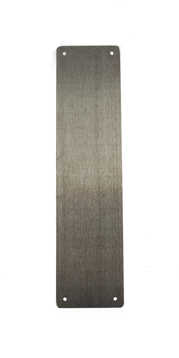 Atlantic Finger Plate Pre drilled with screws 300mm x 75mm by Atlantic Hardware