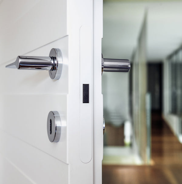 AGB Revolution XT Magnetic Bathroom Lock 60mm backset with strike plates for ALU doors