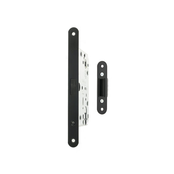AGB Polaris 2XT Magnetic Euro Profile Sashlock 50mm backset - Matt Black