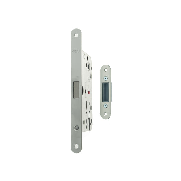 AGB Polaris 2XT Magnetic Euro Profile Sashlock 50mm backset - Satin Chrome