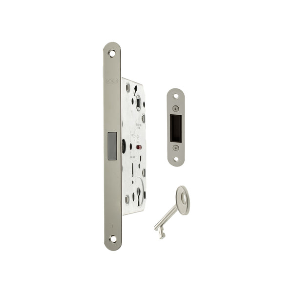 AGB Polaris 2XT Magnetic Key Sashlock 60mm backset - Satin Chrome
