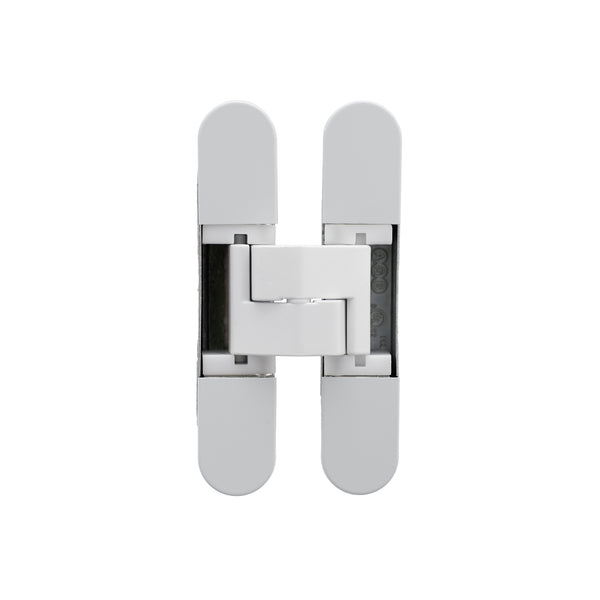 AGB Eclipse 3.2 Heavy Duty Adjustable Concealed Hinge 80KG Capacity - White