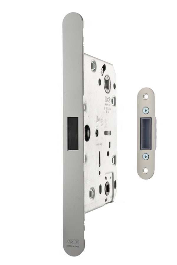 AGB Revolution XT Magnetic Bathroom Lock 60mm backset by Atlantic Hardware