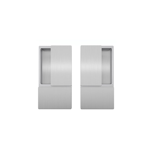 AGB Wave Flush Pocket Door Handle Set by Atlantic Hardware