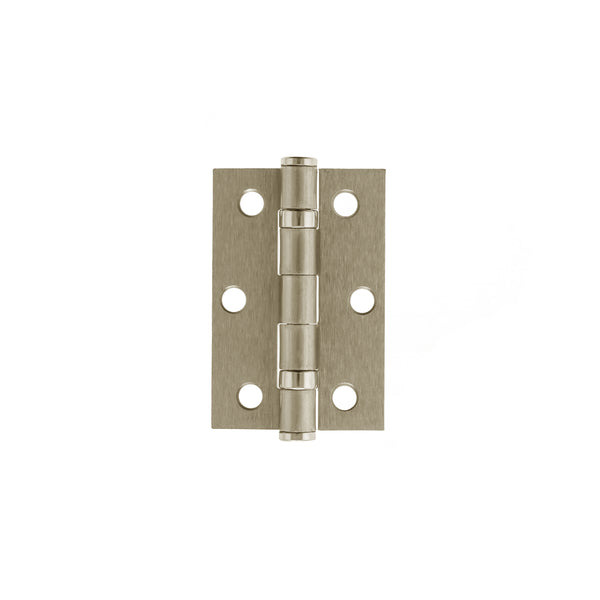 Atlantic Ball Bearing Hinges 3" x 2" x 2mm - Satin Nickel