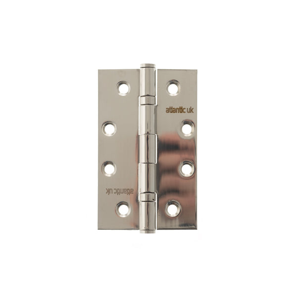 Atlantic Slim Knuckle Ball Bearing Hinges 4" x 2.5" x 2.5mm by Atlantic Hardware