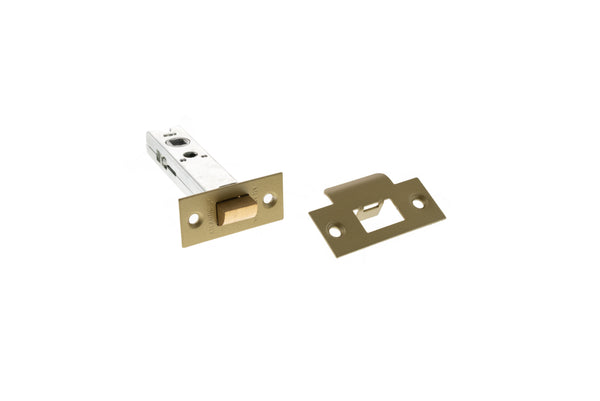Atlantic Bolt Through Tubular Latch 2.5" - Raw Brass