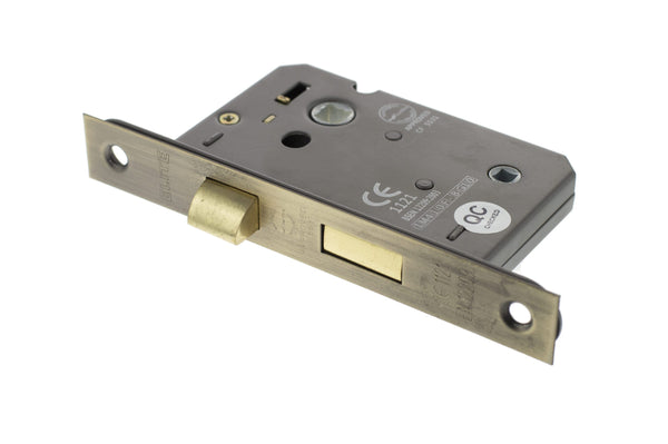 Atlantic Bathroom Lock [CE] - Matt Antique Brass - 2.5"