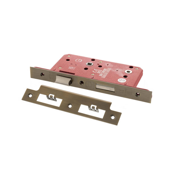 Atlantic DIN Bathroom Lock Double Turn 60mm backset by Atlantic Hardware