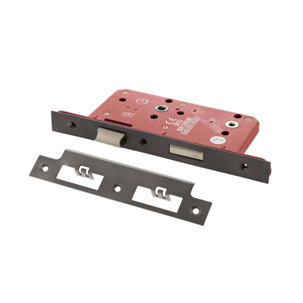 Atlantic DIN Bathroom Lock Double Turn 60mm backset by Atlantic Hardware