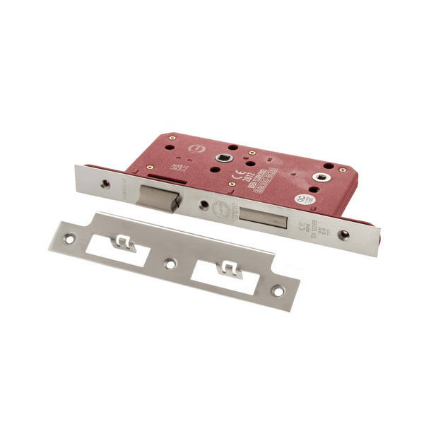 Atlantic DIN Bathroom Lock Double Turn 60mm backset by Atlantic Hardware