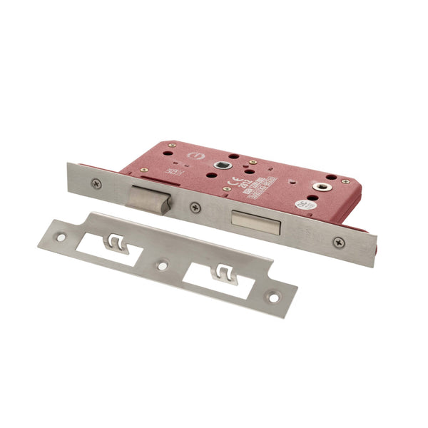 Atlantic DIN Bathroom Lock Double Turn 60mm backset by Atlantic Hardware