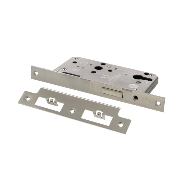 Atlantic DIN Euro Profile Deadlock Double Throw 60mm backset by Atlantic Hardware