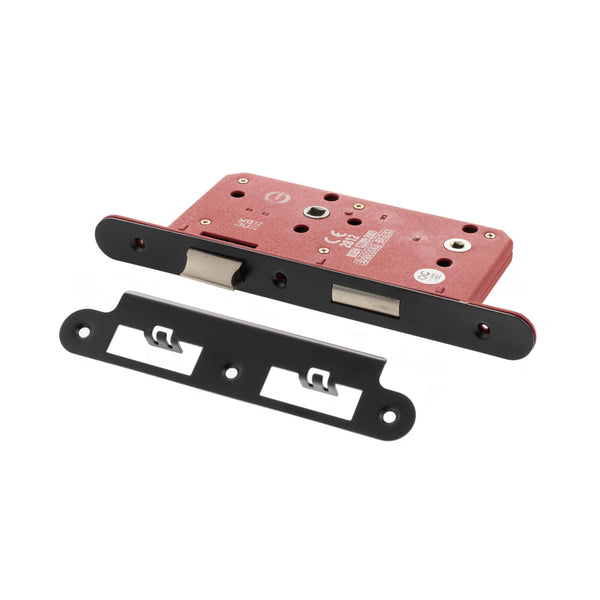 Atlantic DIN Radius Bathroom Lock Double Turn 60mm backset by Atlantic Hardware