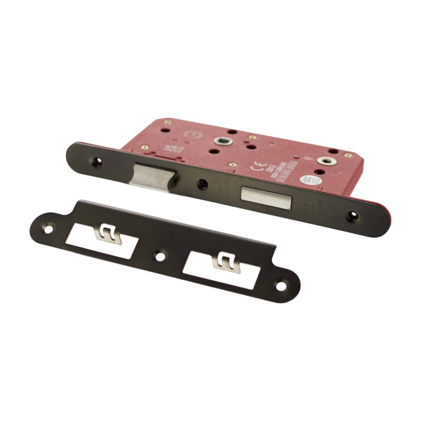 Atlantic DIN Radius Bathroom Lock Double Turn 60mm backset by Atlantic Hardware