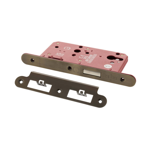 Atlantic DIN Radius Euro Profile Deadlock Double Throw 60mm backset by Atlantic Hardware