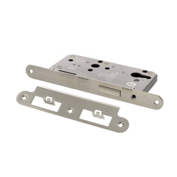 Atlantic DIN Radius Euro Profile Deadlock Double Throw 60mm backset by Atlantic Hardware