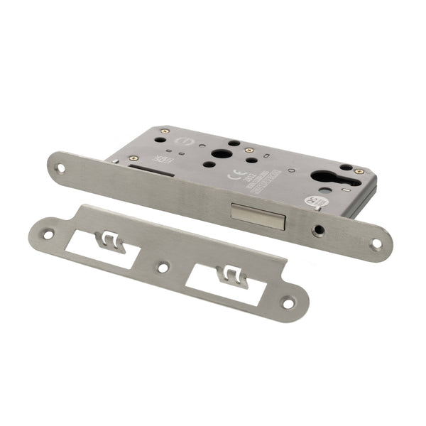 Atlantic DIN Radius Euro Profile Deadlock Double Throw 60mm backset by Atlantic Hardware