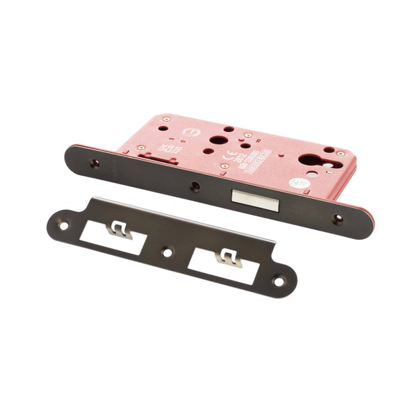 Atlantic DIN Radius Euro Profile Deadlock Double Throw 60mm backset by Atlantic Hardware