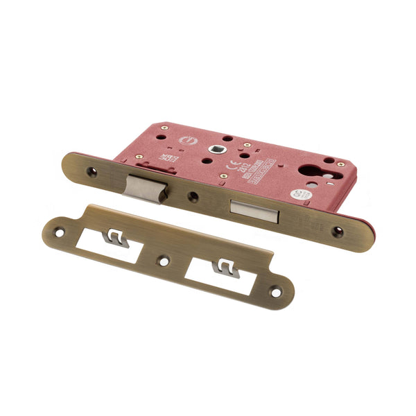 Atlantic DIN Radius Euro Profile Sashlock Double Throw 60mm backset by Atlantic Hardware
