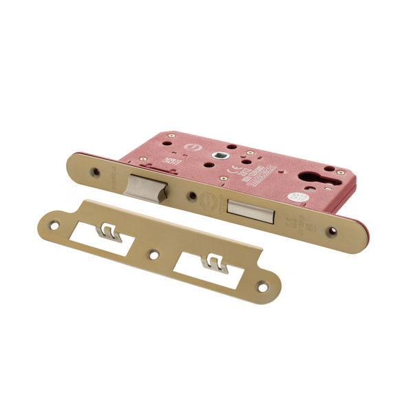 Atlantic DIN Radius Euro Profile Sashlock Double Throw 60mm backset by Atlantic Hardware