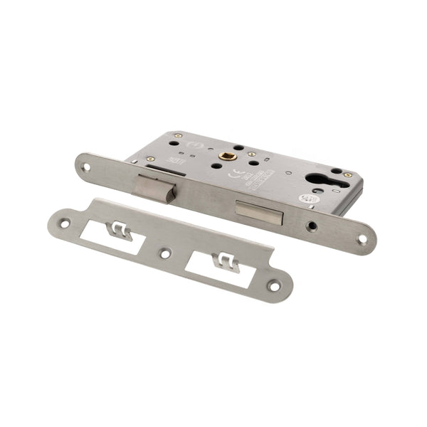 Atlantic DIN Radius Euro Profile Sashlock Double Throw 60mm backset by Atlantic Hardware