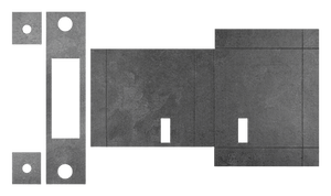 Atlantic Deadlock - 3LK Intumescent Lock Kit FD60 1mm by Atlantic Hardware