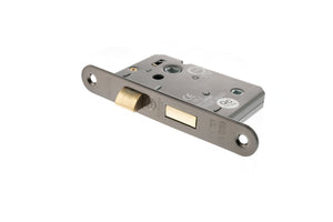 Atlantic Radius Corner Bathroom Lock [CE] by Atlantic Hardware