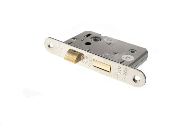 Atlantic Radius Corner Bathroom Lock [CE] by Atlantic Hardware