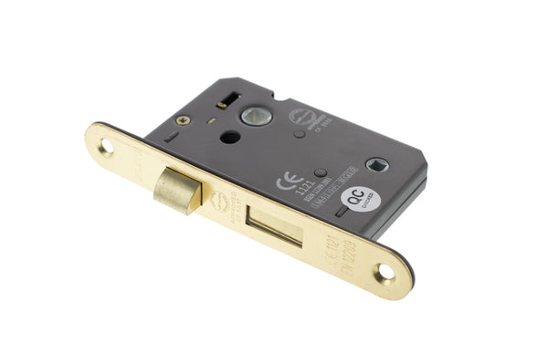 Atlantic Radius Corner Bathroom Lock [CE] by Atlantic Hardware