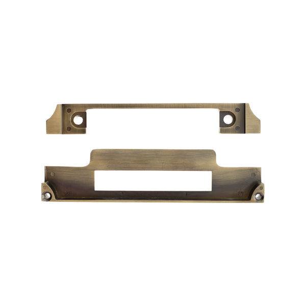 Atlantic Euro Sashlock Rebate Kit for 45mm+ doors - Antique Brass