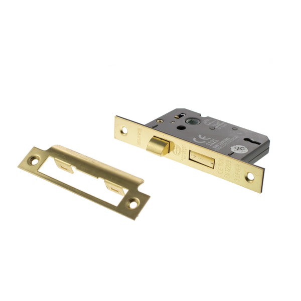 Atlantic 3 Lever Key Sashlock [CE] Keyed Alike - Polished Brass