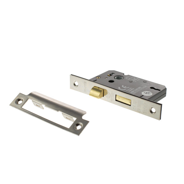 Atlantic 3 Lever Key Sashlock [CE] Keyed Alike - Satin Nickel