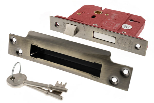 Atlantic 5 Lever Key Sashlock [BS] by Atlantic Hardware