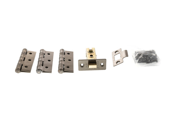 Atlantic Latch Pack [CE] 2.5" (Latch x1) + 3"x2" (Hinge x3) by Atlantic Hardware
