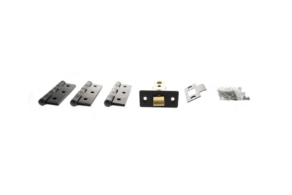 Atlantic Latch Pack [CE] 3" (Latch x1) + 3"x2" (Hinge x3) by Atlantic Hardware