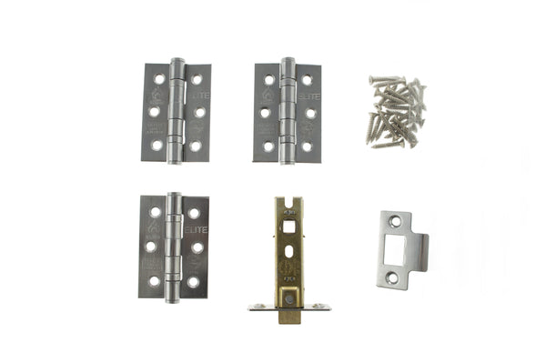 Atlantic Latch Pack [CE] 3" (Latch x1) + 3"x2" (Hinge x3) by Atlantic Hardware