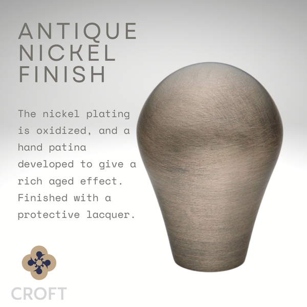 Croft - Stepped Cushion Knob Mortice Furniture 6348