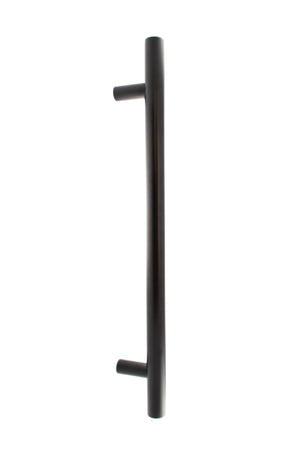 Atlantic T Bar Pull Handle [Bolt Through] - Matt Black - 450mm x 32mm