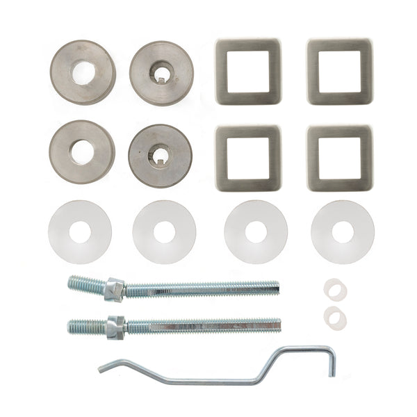 Atlantic Mitred Pull Handle Back to Back Fixing Kit 19mm by Atlantic Hardware