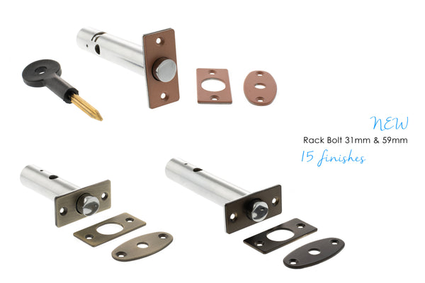 Atlantic Heavy Duty Bolt Through Tubular Latch - additional image