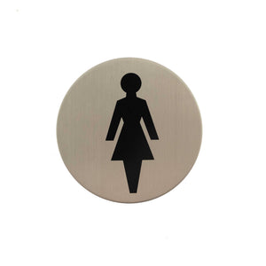 Atlantic Female Disc Sign 3M Adhesive 75mm by Atlantic Hardware