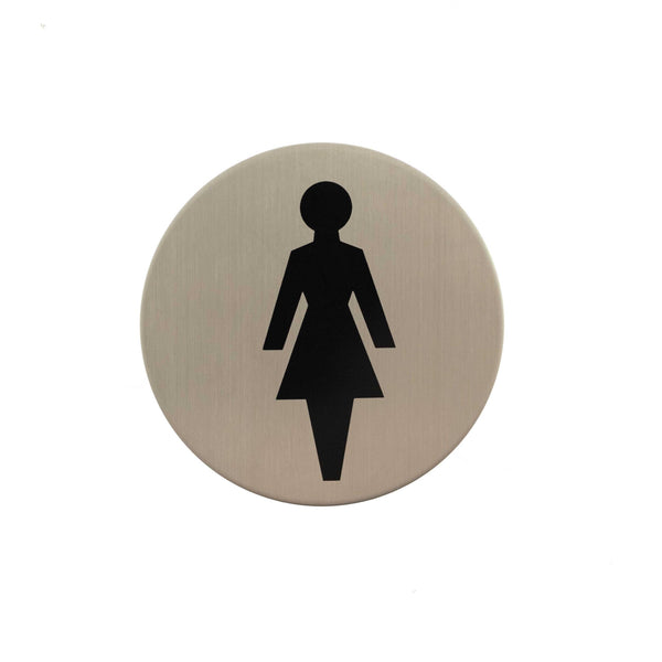 Atlantic Female Disc Sign 3M Adhesive 75mm by Atlantic Hardware