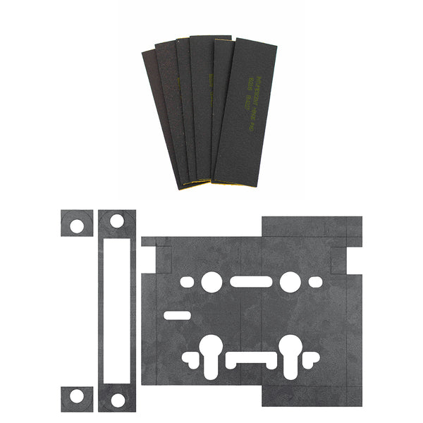 Atlantic Sash Lock & 3" x 2" Hinge Pads Intumescent kit FD60 by Atlantic Hardware