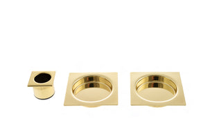 AGB Square Sliding Door Flush Pull by Atlantic Hardware