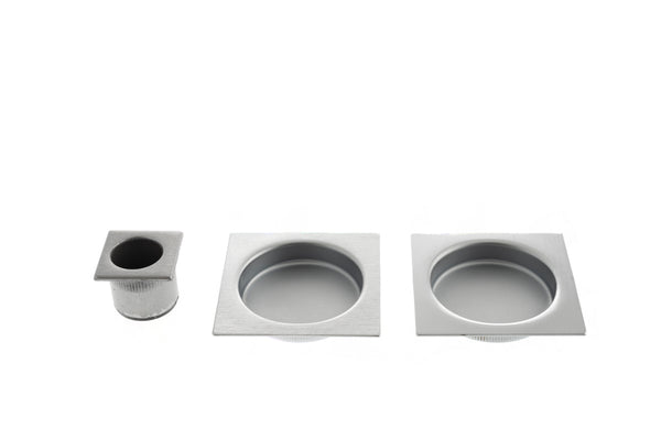 AGB Square Sliding Door Flush Pull by Atlantic Hardware